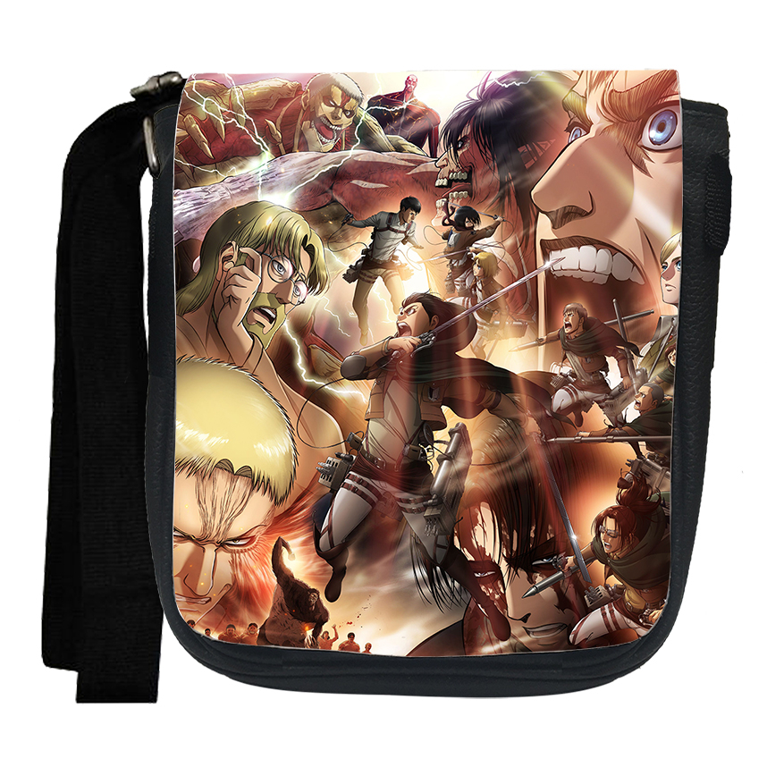کیف دوشی مدل انیمه Attack on Titan dt19