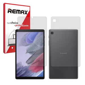 محافظ صفحه نمایش شفاف ریمکس مدل Resistant مناسب برای تبلت سامسونگ Galaxy Tab A7 Lite به همراه محافظ پشت تبلت