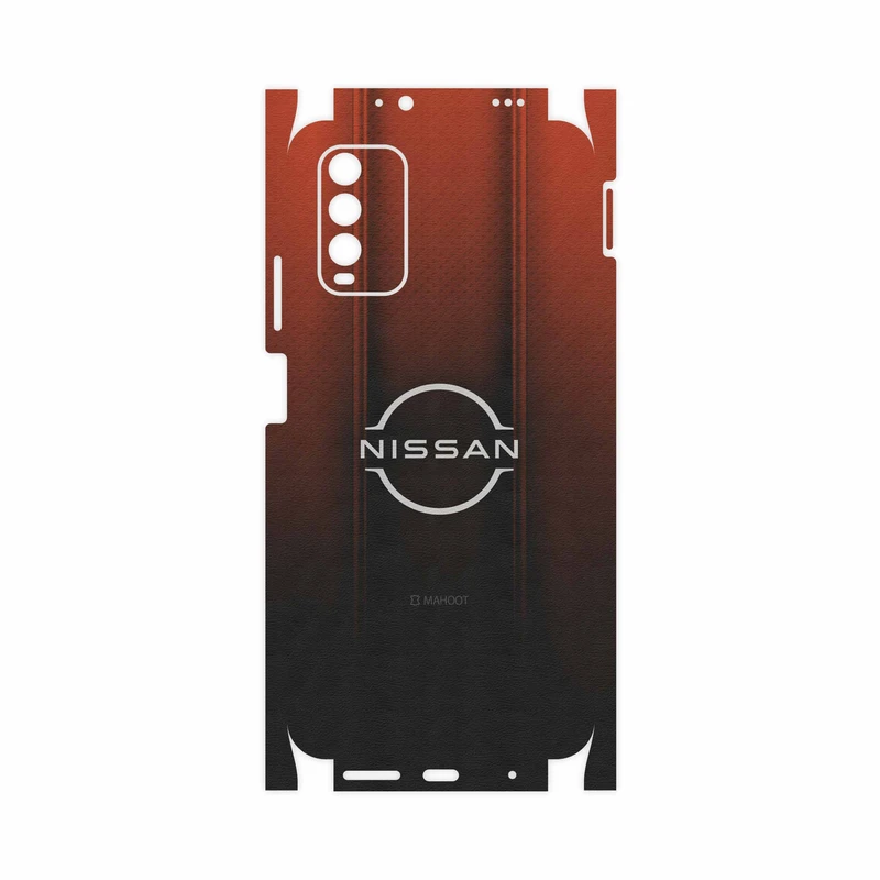 برچسب پوششی ماهوت مدل Nissan-Logo-FullSkin مناسب برای گوشی موبایل شیائومی Redmi 9T