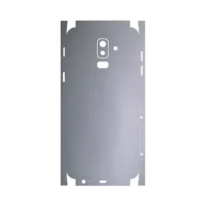 MAHOOT Matte-Silver-FullSkin Cover Sticker for Samsung Galaxy J8