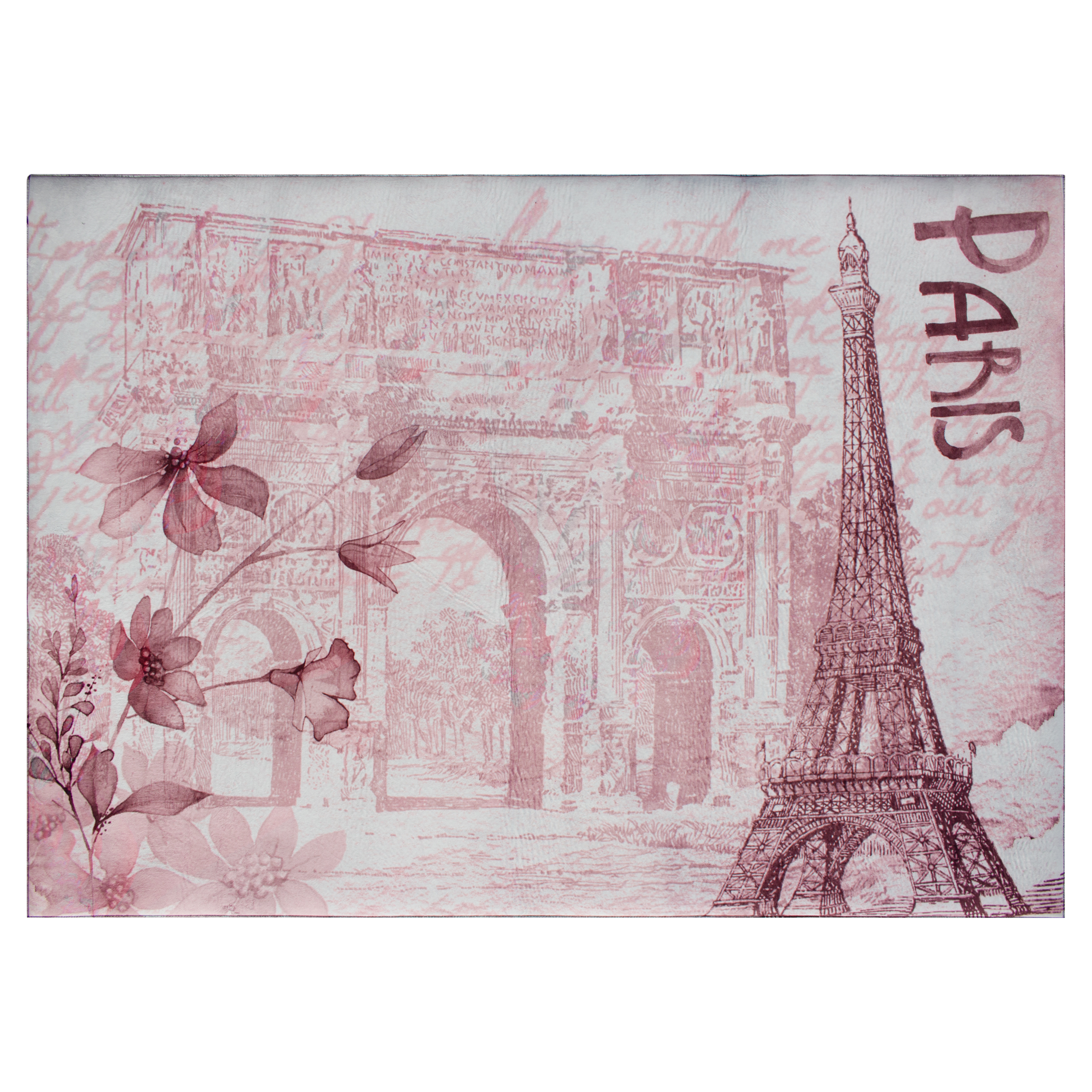فرش ماشینی جانگل مدل Arc de Triomphe کد 3D-5033