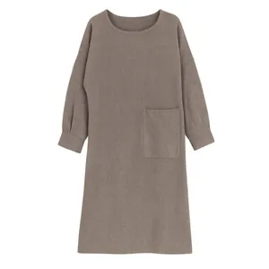 پالتو زنانه مدل کفتان فوتر جیب دار ۹۸۹