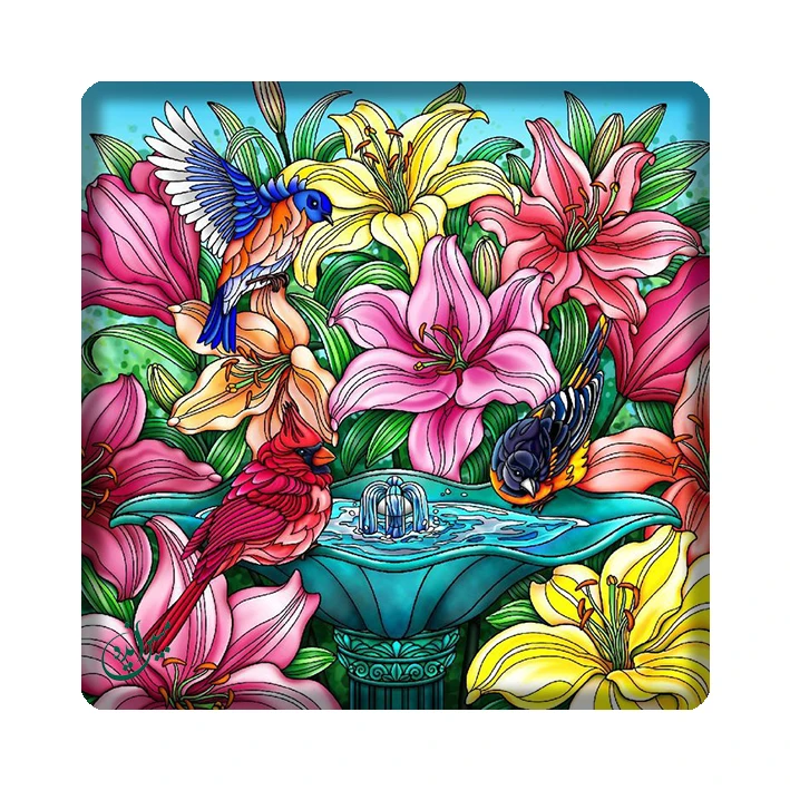 کاشی مبین ایده مدل گل kh10 کد 1060