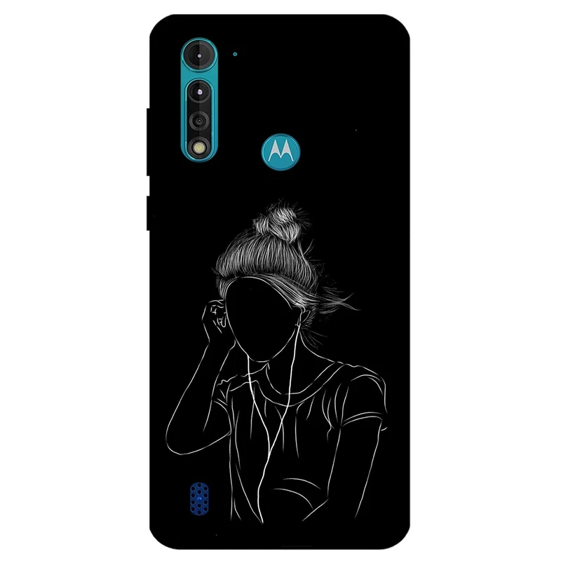 کاور مگافون طرح مینیمال مدل 1858 مناسب برای گوشی موبایل موتورولا Moto G8 Power Lite