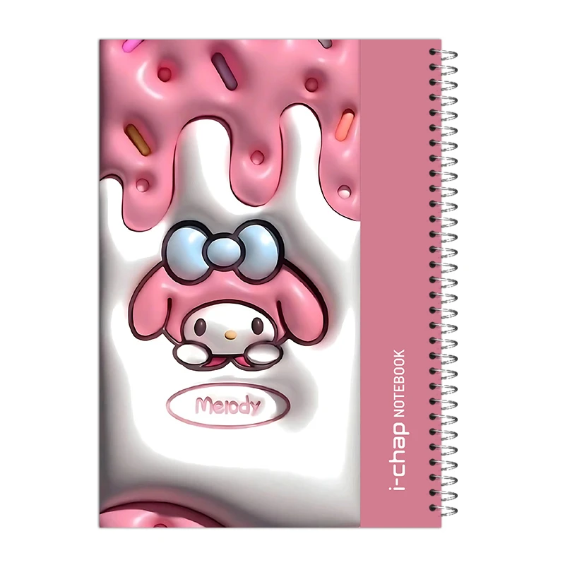 دفتر مشق 80 برگ آی چاپ مدل ملودی طرح سه بعدی کد 673