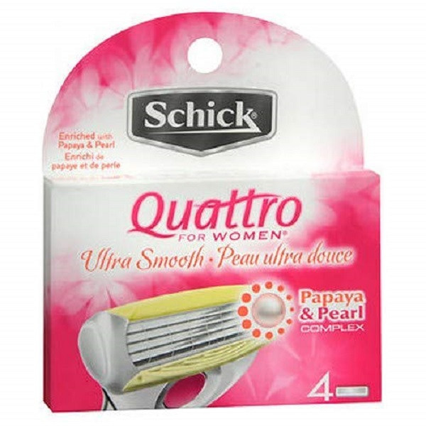 تیغ یدک شیک مدل Ultra Smooth بسته 4 عددی