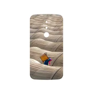 MAHOOT Strawberry Greenhouses Cover Sticker for Motorola Moto M