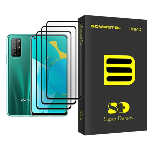 محافظ صفحه نمایش سوماستل مدل SD Glass MIX003 مناسب برای گوشی موبایل آنر 30S بسته سه عددی