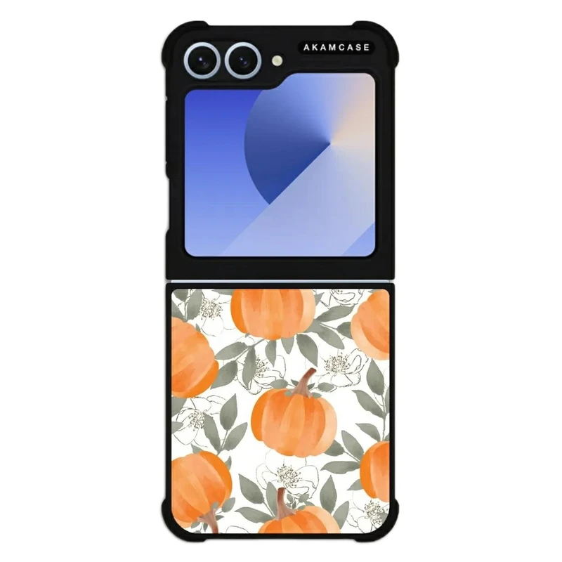 کاور آکام مدل AMC-WSGZFLIP6-PUMPKIN-27 مناسب برای گوشی موبایل سامسونگ Galaxy Z Flip 6