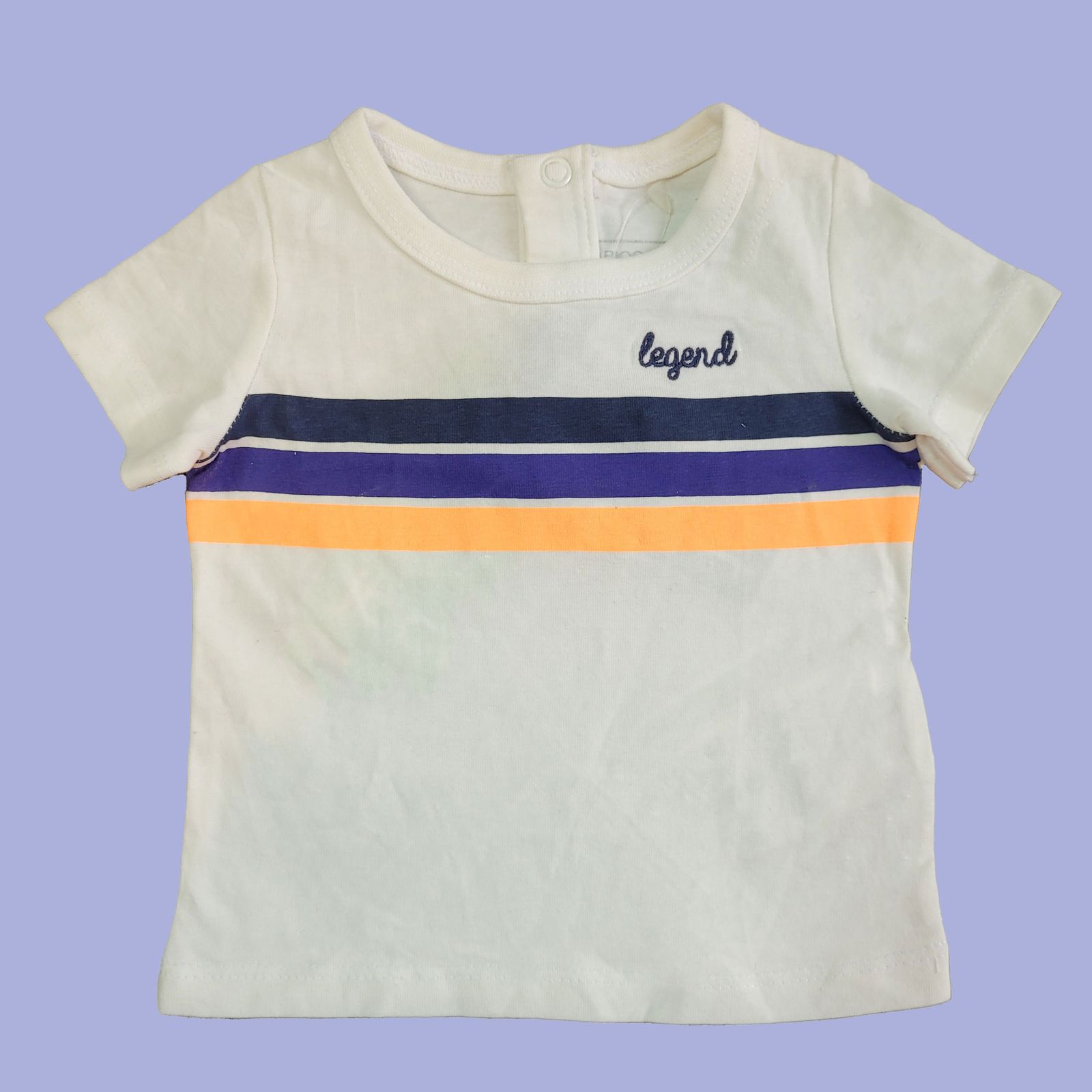 تی شرت آستین کوتاه نوزادی جی بی سی مدل v-741 -  - 1