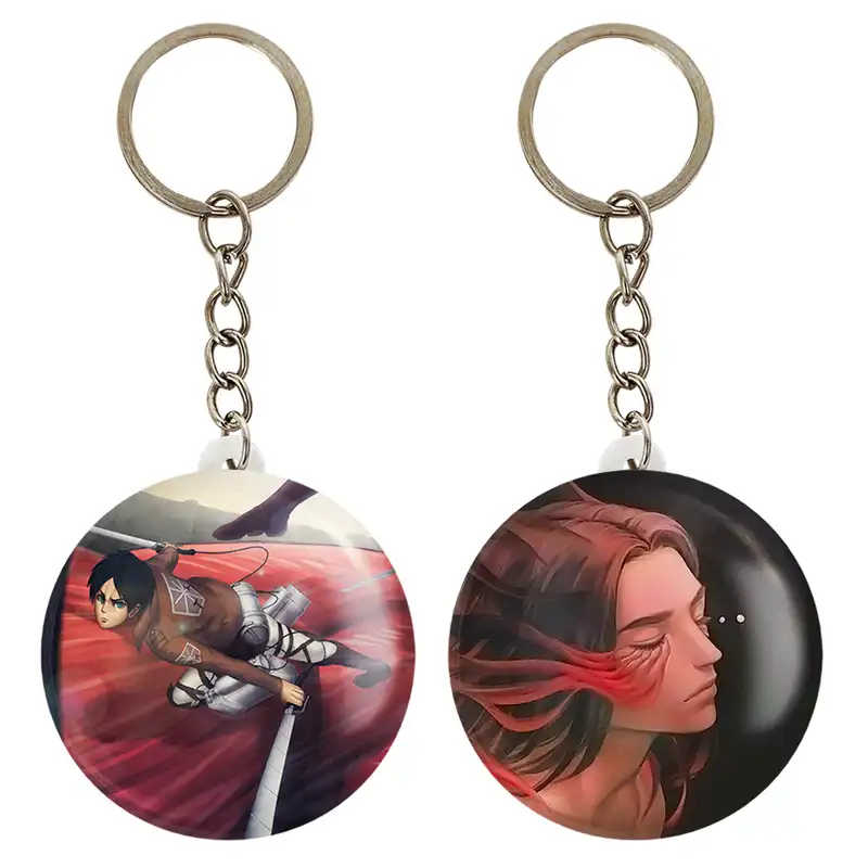 جاکلیدی خندالو مدل ارن انیمه اتک آن تایتان کد 1853518533 مجموعه 2 عددی