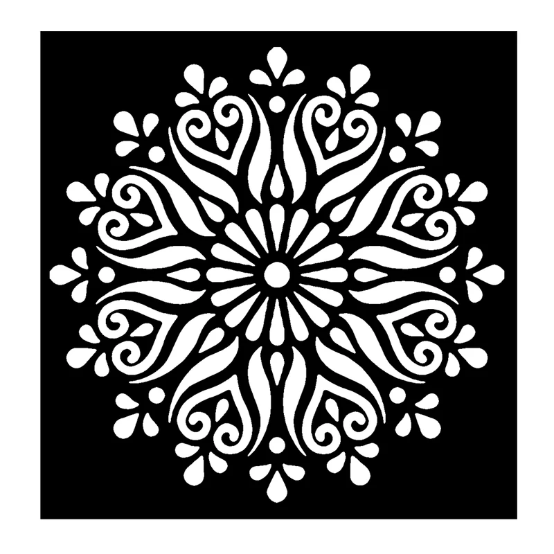  شابلون باتیس آرت طرح تذهیب کد 50-684