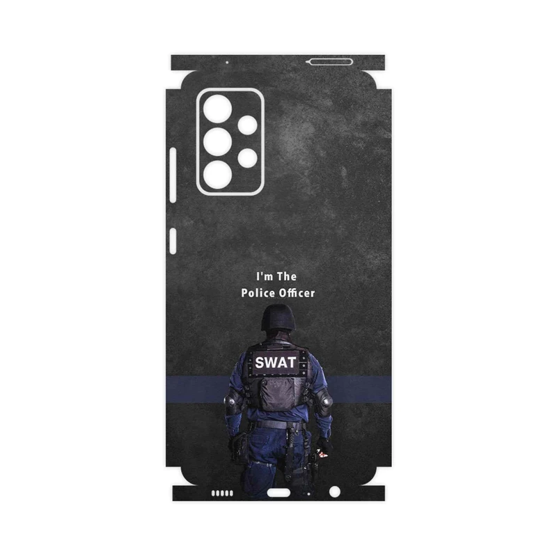 برچسب پوششی ماهوت مدل Police Officer-FullSkin مناسب برای گوشی موبایل سامسونگ Galaxy A52 4G