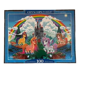 پازل 100 تکه مدل اسب تک شاخ