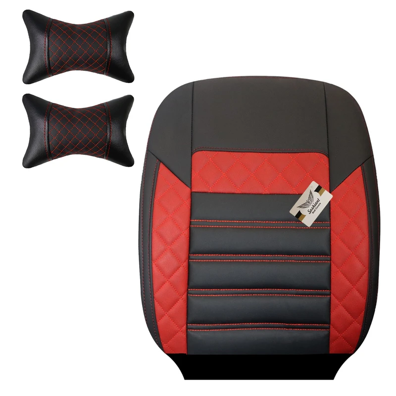 ست کامل روکش صندلی خودرو سوشیانت مدل الوند مناسب برای دنا و دنا پلاس همراه با پشت گردنی