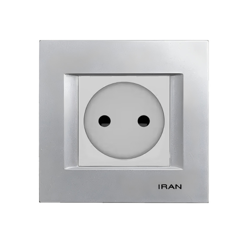 پریز برق ایران الکتریک مدل دیاموند