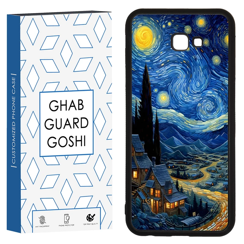 کاور قاب گارد گوشی طرح ونگوگ کد TPU-069 مناسب برای گوشی موبایل سامسونگ Galaxy J4 plus / J4 core