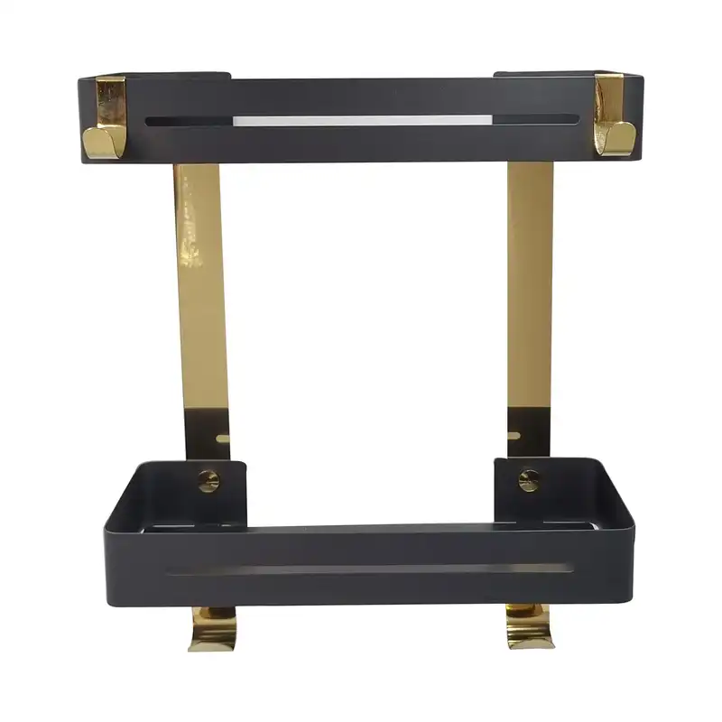 قفسه حمام مدل وسط دو طبقه