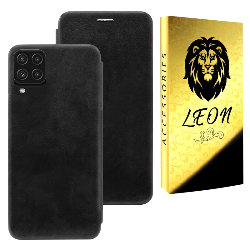کیف کلاسوری لئون مدل Pure yo مناسب برای گوشی موبایل سامسونگ Galaxy M12