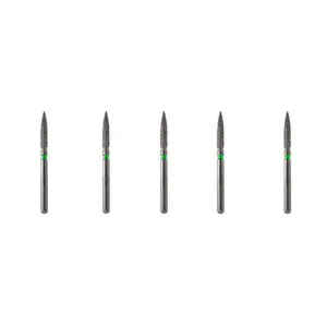 فرز الماسی دیا ایتالیا مدل Burs Flame 273 سایز 010 بسته 5 عددی