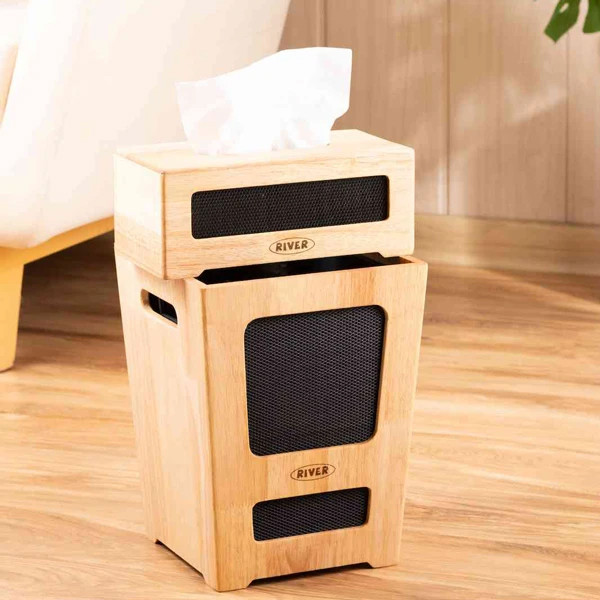 ست سطل و جای دستمال ریور کد RM003 ست سطل و جای دستمال ریور کد RM003