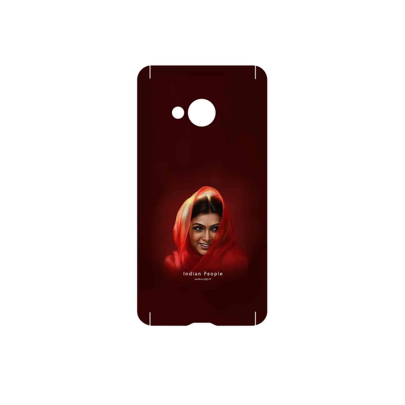 برچسب پوششی ماهوت مدل Portrait of an Indian Woman مناسب برای گوشی موبایل اچ تی سی U Play