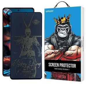 Epicoy wukong privacy Glass Screen Protector For Xiaomi Poco X5 Pro / X5 /X4 Pro 5G / X3 Pro / X3 NFC /X3 / X2