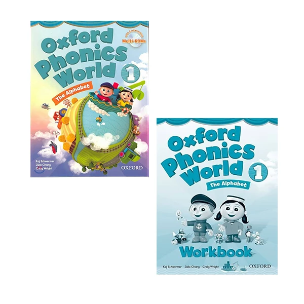کتاب Oxford Phonics World 1 اثر جمعی از نویسندگان انتشارات آکسفورد 2 جلدی