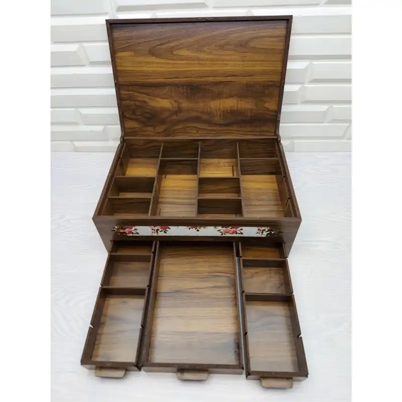 جعبه ابزار خیاطی مدل کشو دار FOOL