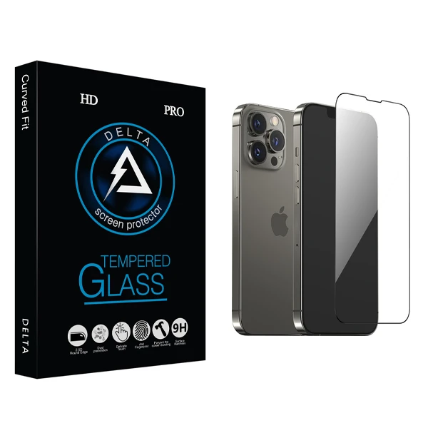 محافظ صفحه نمایش دلتا مدل HD مناسب برای گوشی موبایل اپل iPhone 13 Pro Max
