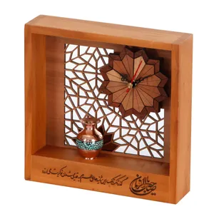 ساعت رومیزی مدل گره چینی طرح مذهبی کد 60001738
