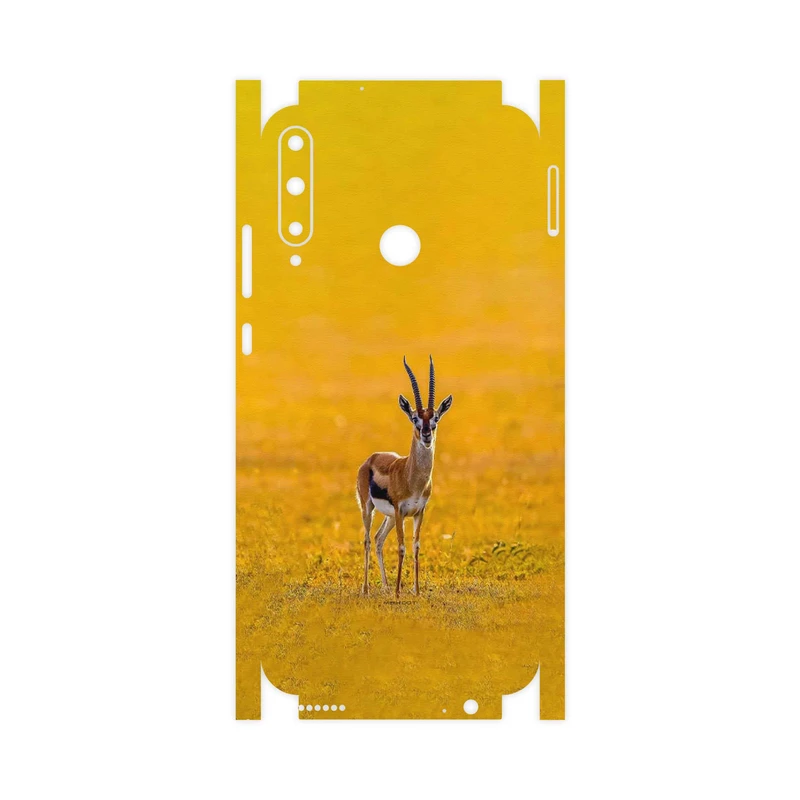 برچسب پوششی ماهوت مدل Gazelle-FullSkin مناسب برای گوشی موبایل هوآوی Y7p