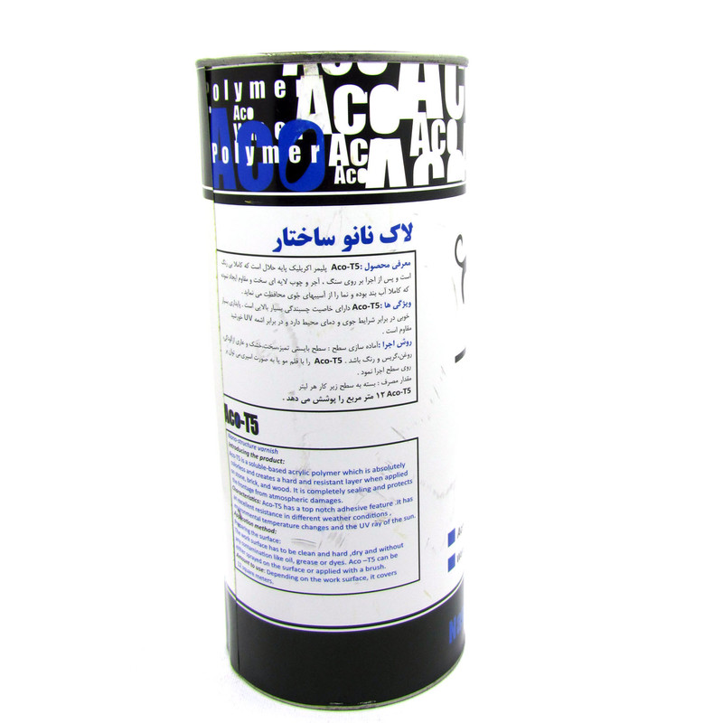 رزین سنگ آکو پلیمر مدل ACO-T5 حجم 1000 میلی لیتر