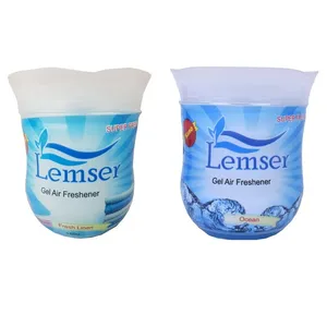 ژل خوشبو کننده هوا لمسر مدل اوشن و فرش لنین وزن 180 گرم بسته 2 عددی