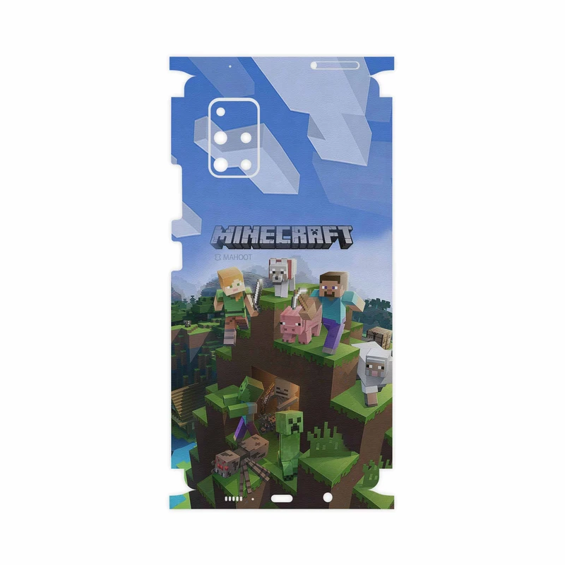 برچسب پوششی ماهوت مدل Minecraft-Game-FullSkin مناسب برای گوشی موبایل سامسونگ Galaxy A71 5G