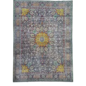 فرش دستبافت رنگ شده دوازده متری کد 4050