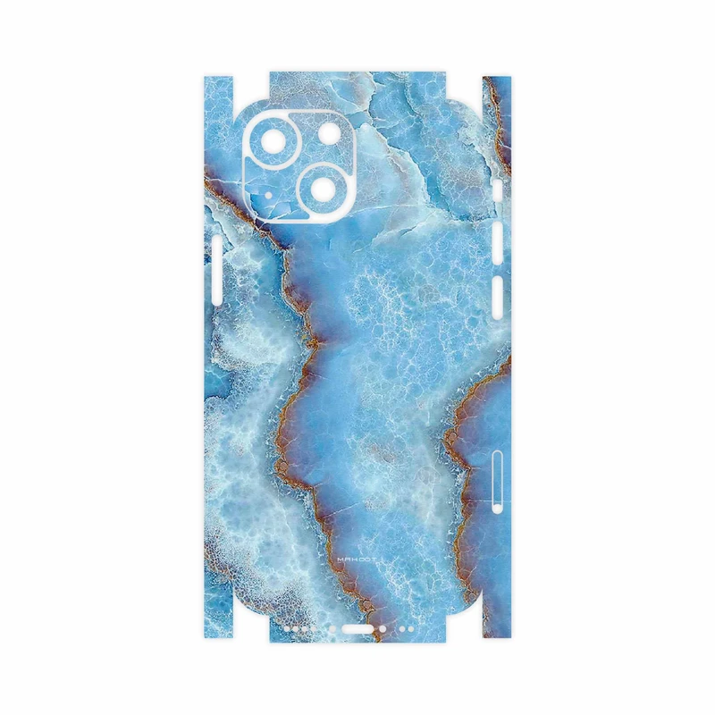 برچسب پوششی ماهوت مدل Blue-Ocean-Marble-FullSkin مناسب برای گوشی موبایل اپل iPhone 13 Mini
