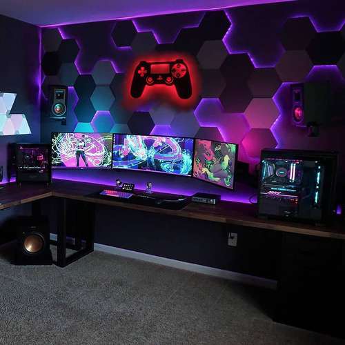 چراغ دیواری مدل دسته PS4 