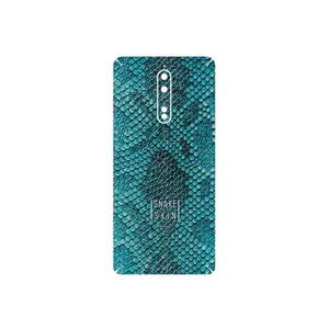 MAHOOT Blue Snake Skin Cover Sticker for Nokia 8