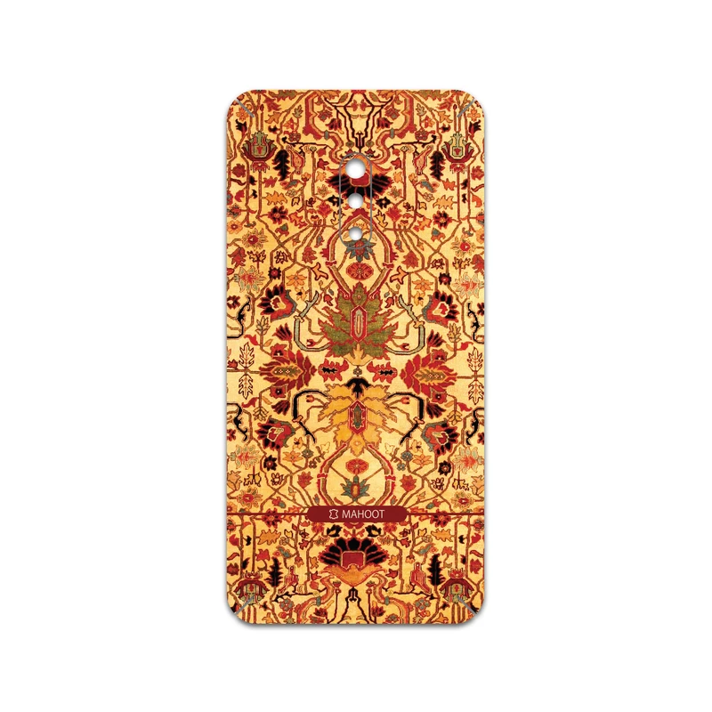 برچسب پوششی ماهوت مدل Persian-Carpet-Yellow مناسب برای گوشی موبایل اپو Realme X