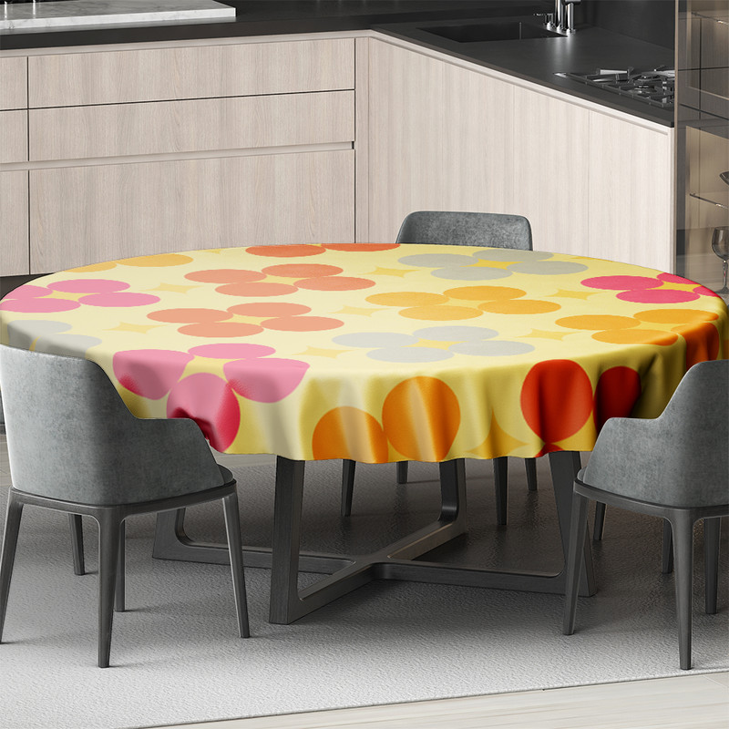 رومیزی طرح  گلدار مدل D-0093