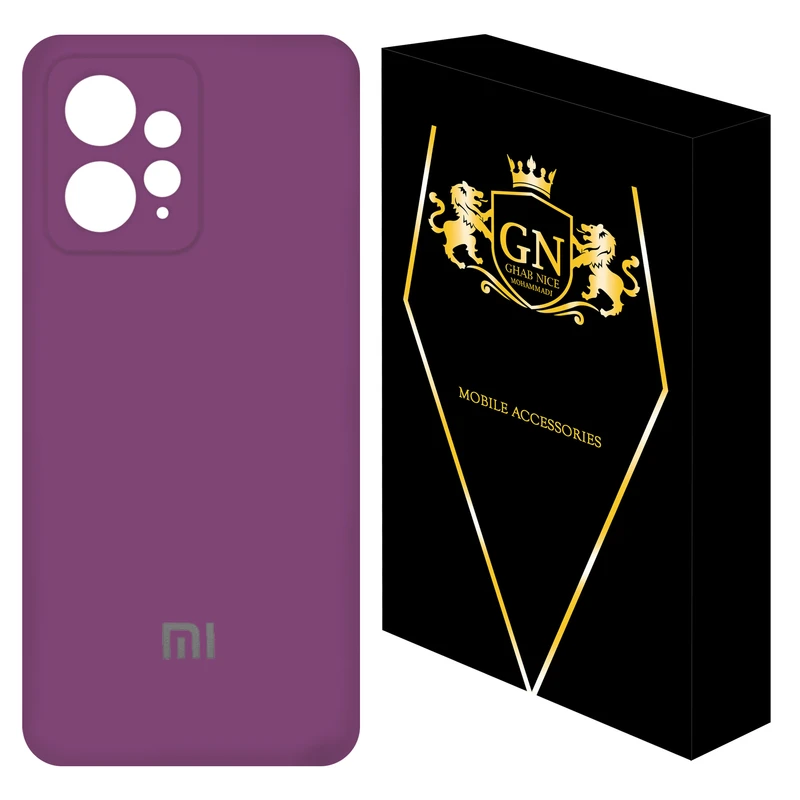 کاور قاب نایس محمدی مدل سیلیکونی_پاککنی مناسب برای گوشی موبایل شیائومی Redmi Note 12 4G