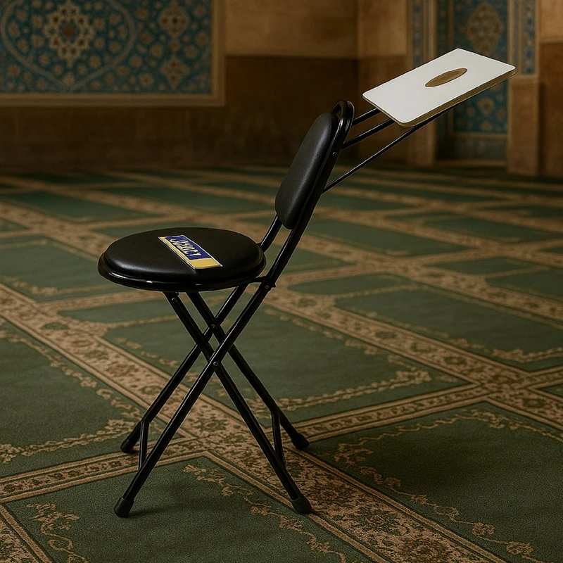 عکس شماره 2 : میز و صندلی نماز مدل تاشو