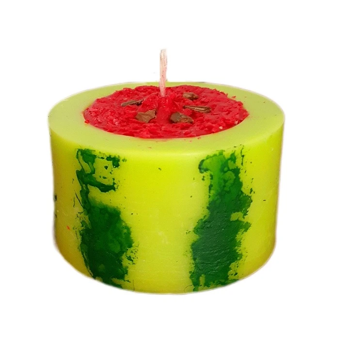 شمع دست‌ساز معطر مدل یلدا با رایحه اسطوخدوس زمان اتمام 24 ساعت