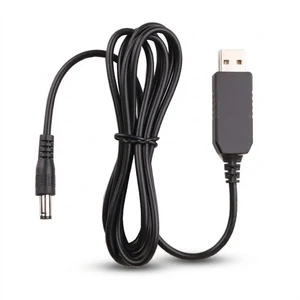 کابل تبدیل پاوربانک به مودم usb به dc مدل 12v طول 1 متر