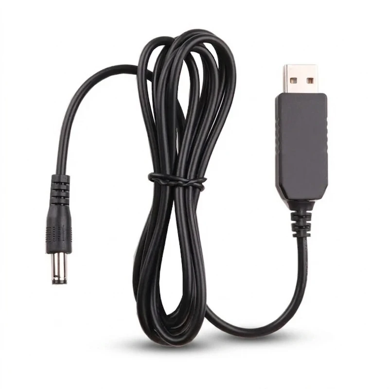 کابل تبدیل پاوربانک به مودم USB به DC مدل 12V طول 1 متر