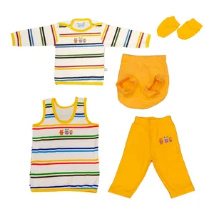 ست 5 تکه لباس نوزادی به آوران مدل پو