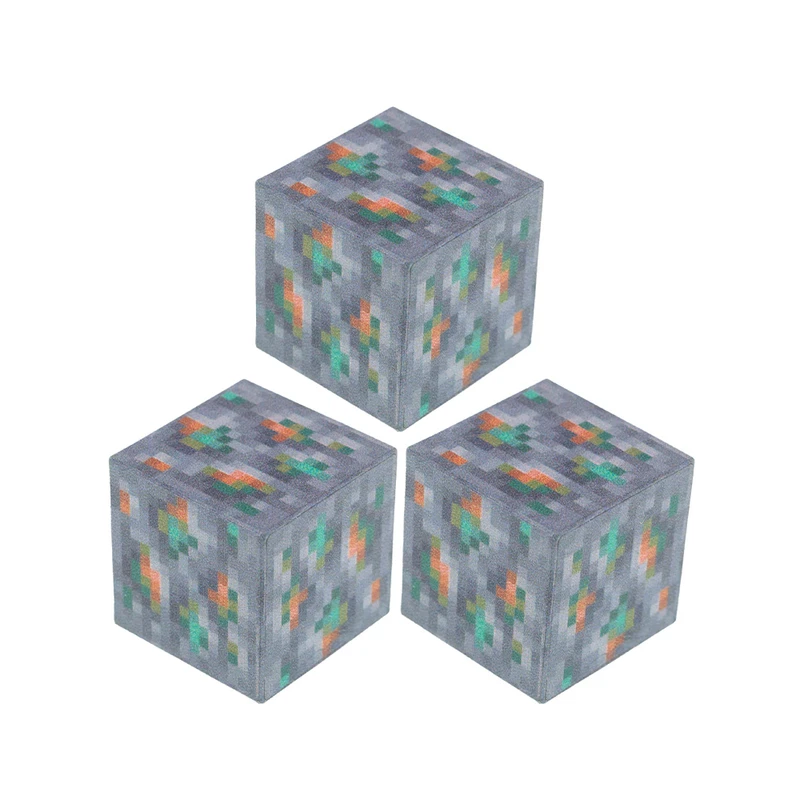 دکوری برانت مدل بلوک مغناطیسی ماینکرافت طرح معدن مس سه عددی