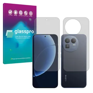 Glass Pro Hydrogel model Matte Screen Protector for Realme GT 8 Pro mobile phone along with the back protector