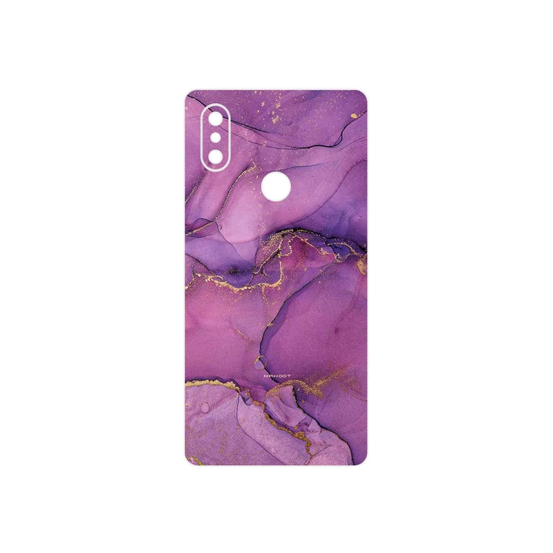 برچسب پوششی ماهوت مدل Purple Marble مناسب برای گوشی موبایل شیائومی Mi 8 SE